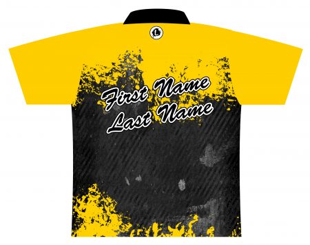 900 Global Black Over Gold Dye-Sublimated Shirt - Image 2