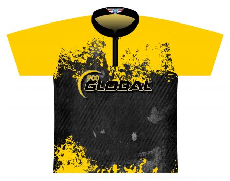900 Global Black Over Gold Dye-Sublimated Shirt