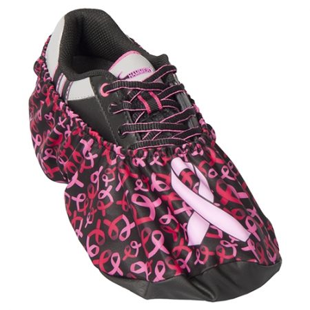 breast cancer support bowling shoe cover