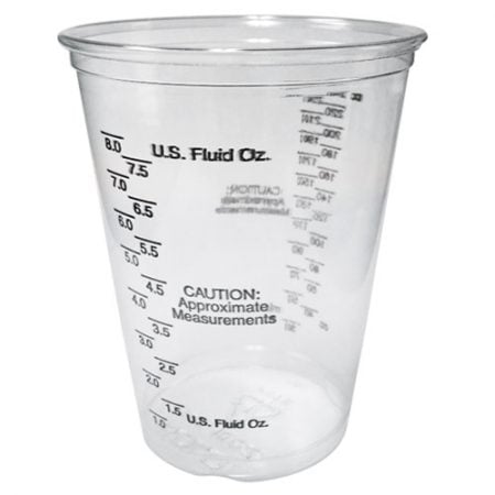 Bowling ball plug mixing cup, measureing cups, plastic mixing cups