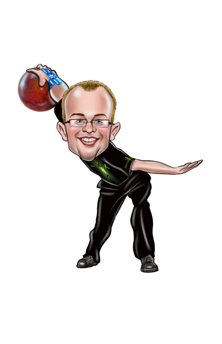 Custom Bowling Caricatures - Image 3
