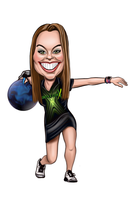 Custom Bowling Caricatures - Image 2