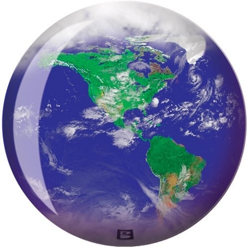 Planet Earth Bowling Ball 