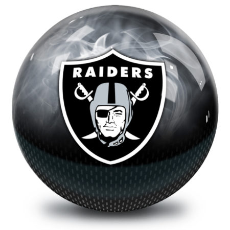 Las Vegas Raiders bowling ball