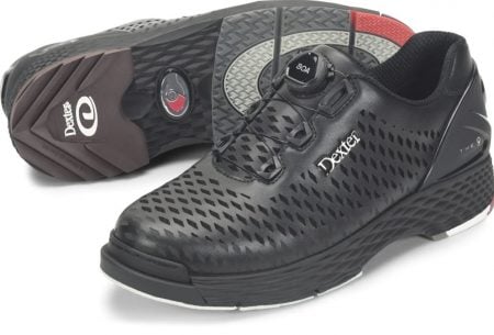 Dexter C9 Lazer BOA Wide Width Bowling Shoes Black/Grey - Image 3