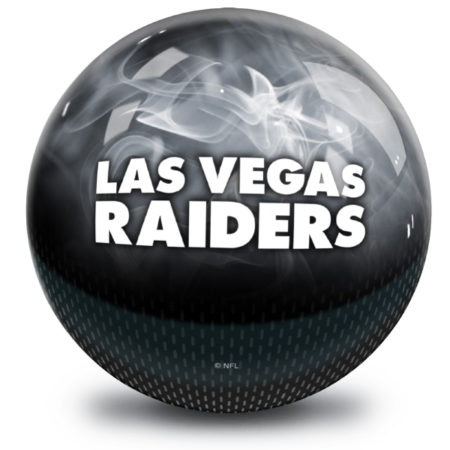 Las Vegas Raiders bowling ball