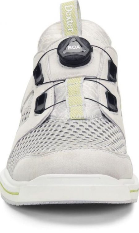 Dexter Pro BOA Grey/Lime Men's Bowling Shoes - Image 2