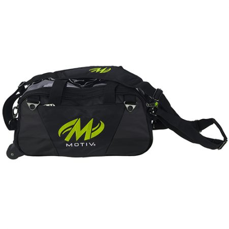 motiv ballistix black lime double tote bag