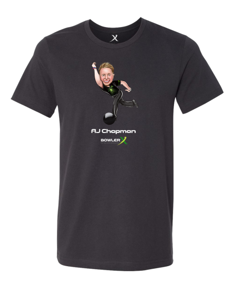 AJ Chapman PBA Caricature Bowling Shirt - Image 2