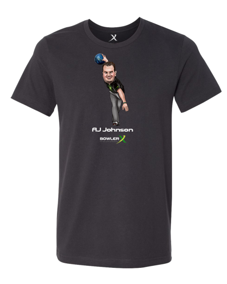 AJ Johnson PBA Caricature Bowling Shirt - Image 2