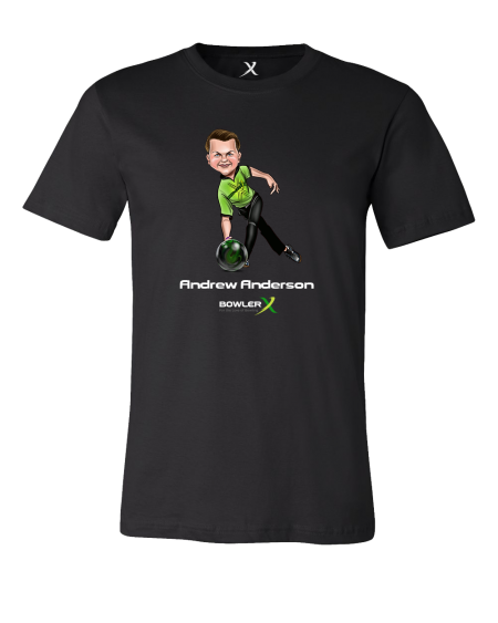 Andrew Anderson PBA Caricature Bowling Shirt - Image 3