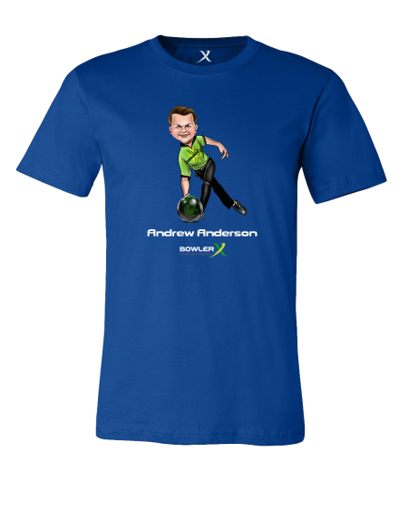 Andrew Anderson PBA Caricature Bowling Shirt - Image 2