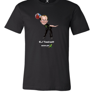 ej tackett caricature shirt black