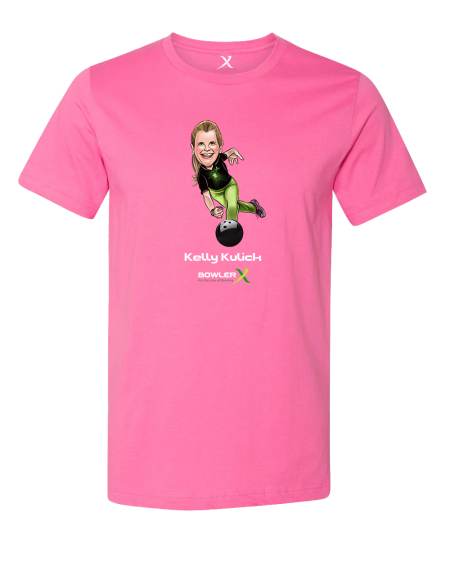 Kelly Kulick PWBA Caricature Bowling Shirt - Image 5