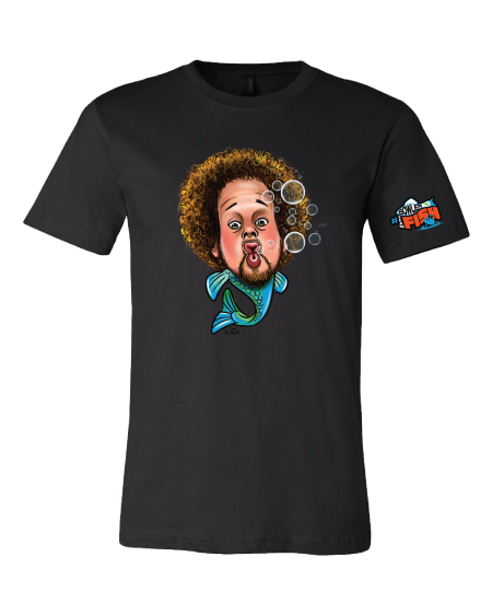Kyle Troup AfroFish Bowling Shirt - Image 3