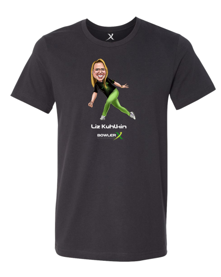 Liz Kuhlkin PWBA Caricature Bowling Shirt - Image 3