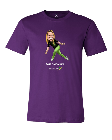 Liz Kuhlkin PWBA Caricature Bowling Shirt - Image 2