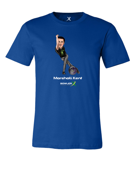 Marshall Kent PBA Caricature Bowling Shirt - Image 2