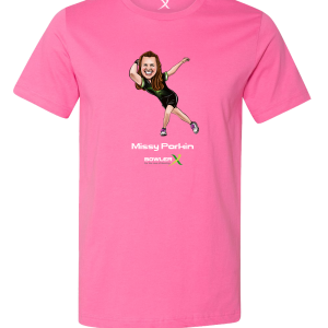 missy parking caricature bowling shirt bowlerx pwba bowling shirt parkins bowling supply