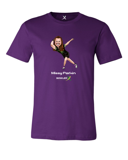 Missy Parkin PWBA Caricature Bowling Shirt - Image 2