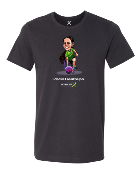 Rocio Restrepo PWBA Caricature Bowling Shirt - Image 3