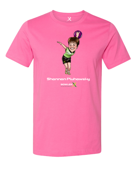 Shannon Pluhowsky PWBA Caricature Bowling Shirt - Image 2