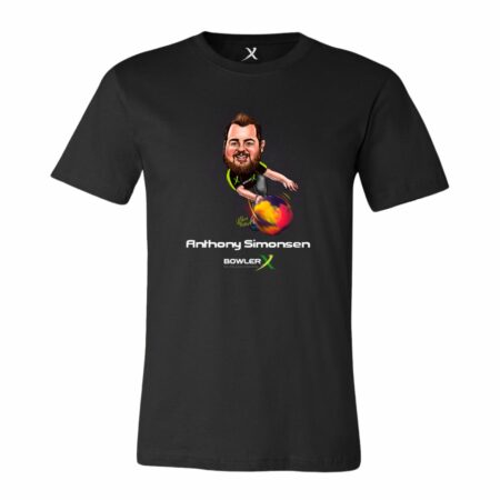 Anthony Simonsen PBA Caricature Bowling Shirt