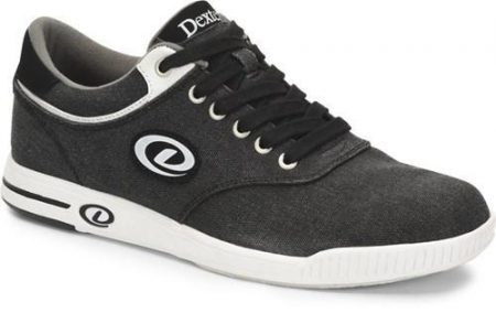 dexter kory III black white mens bowling shoe