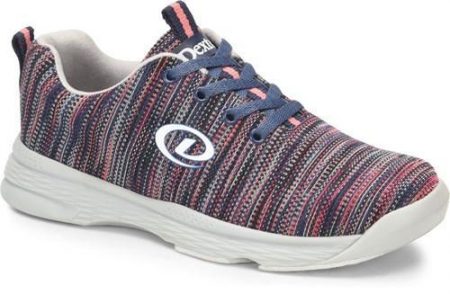 dexter abby pink blue multi womens bowling shoes