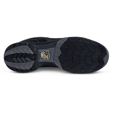 KR Rage Black/Gunmetal Men's RH Wide Width Bowling Shoes - Image 4