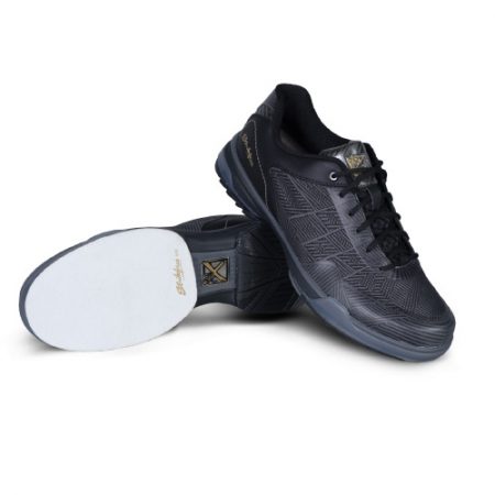 KR Rage Black/Gunmetal Men's RH Wide Width Bowling Shoes - Image 3