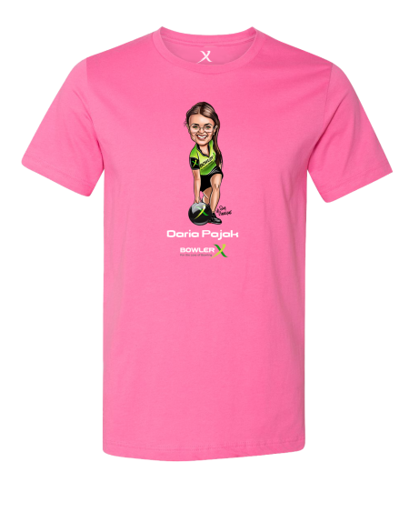 Daria Pajak PWBA Caricature Bowling Shirt - Image 4