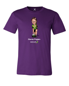 Daria Pajak PWBA Caricature Bowling Shirt - BowlerX.com