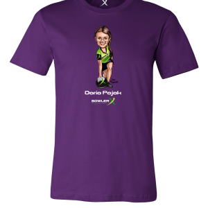 Daria Pajak bowling shirt bowlerx staff pwba bowling