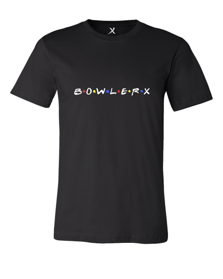 bowlerx friends tv show bowling shirt