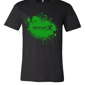BowlerX Green Splatter Shirt