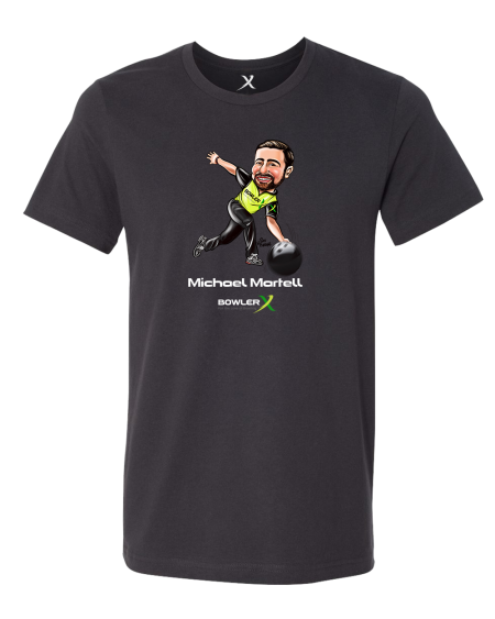 Michael Martell PBA Caricature Bowling Shirt - Image 2