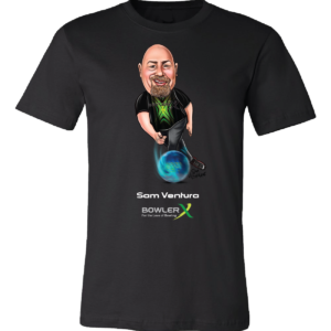 Sammy Ventura Sammy V PBA 50 good stuff bowling shirt Black
