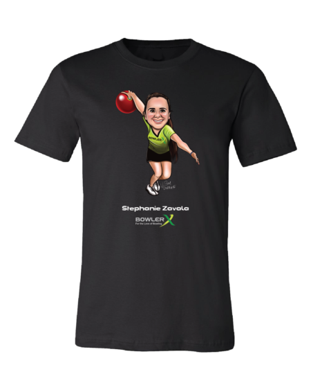 Stephanie Zavala PWBA Caricature Bowling Shirt - Image 5