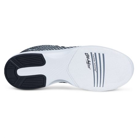 KR Strikeforce Aviator Black/Grey Men's Bowling Shoes - Image 3