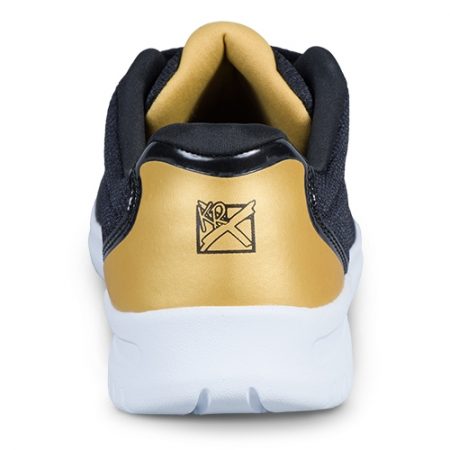 KR Strikeforce Glitz Black/Gold Mesh Women's Bowling Shoes - Image 4