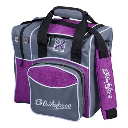 kr flexx single tote grey purple