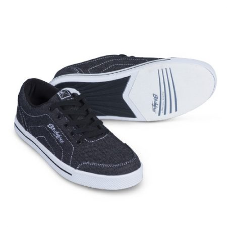 KR Strikeforce Laguna Black Denim Women's Bowling Shoes - Image 2
