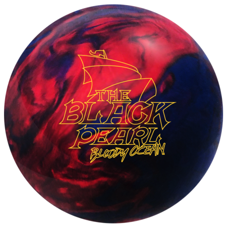 legends black pearl bloody ocean bowling ball