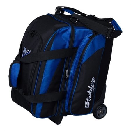 kr cruiser locker double roller bag black royal blue