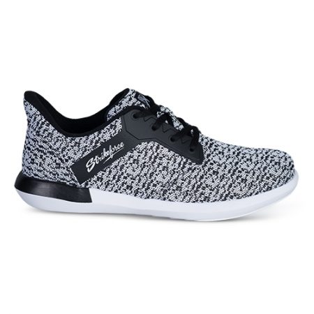KR Strikeforce Lux White/Black Knit Women's Wide Width Bowling Shoes - Image 5