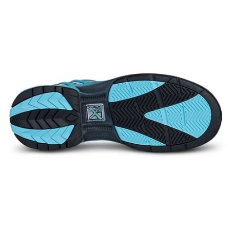 KR Strikeforce Starr White/Black/Teal Women's Wide Width Bowling Shoes - Image 3