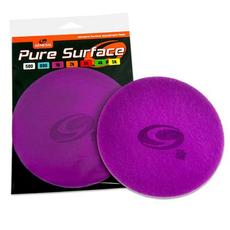 genesis pure surface 1000 grit purple sanding pad for bowling balls