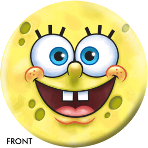 Sponge Bob Faces bowling ball