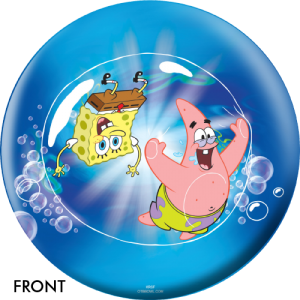Sponge Bob Patrick Bubble bowling ball